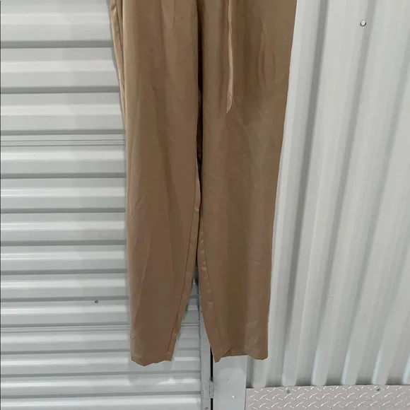 INC International Concepts Tan Jumpsuit with Collared Neckline - Picture 10 of 14